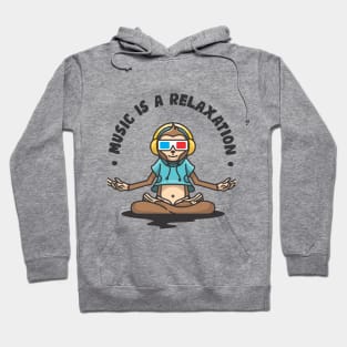 monkey relaxation Hoodie